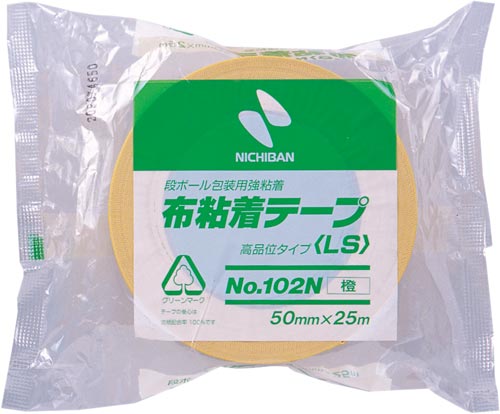 布粘着カラーテープ　５０ｍｍ×２５ｍ　橙画像