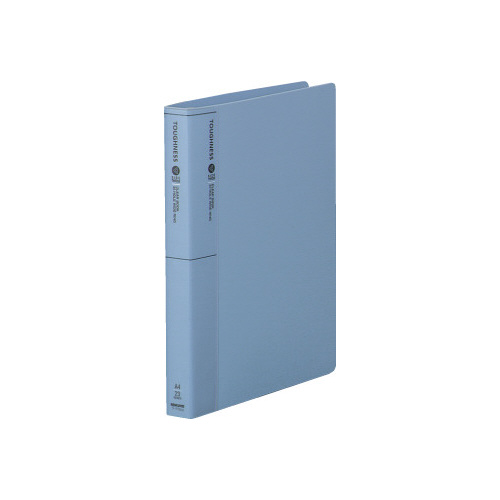 クリヤーブック　タフネス　サイドスローＡ４　青画像