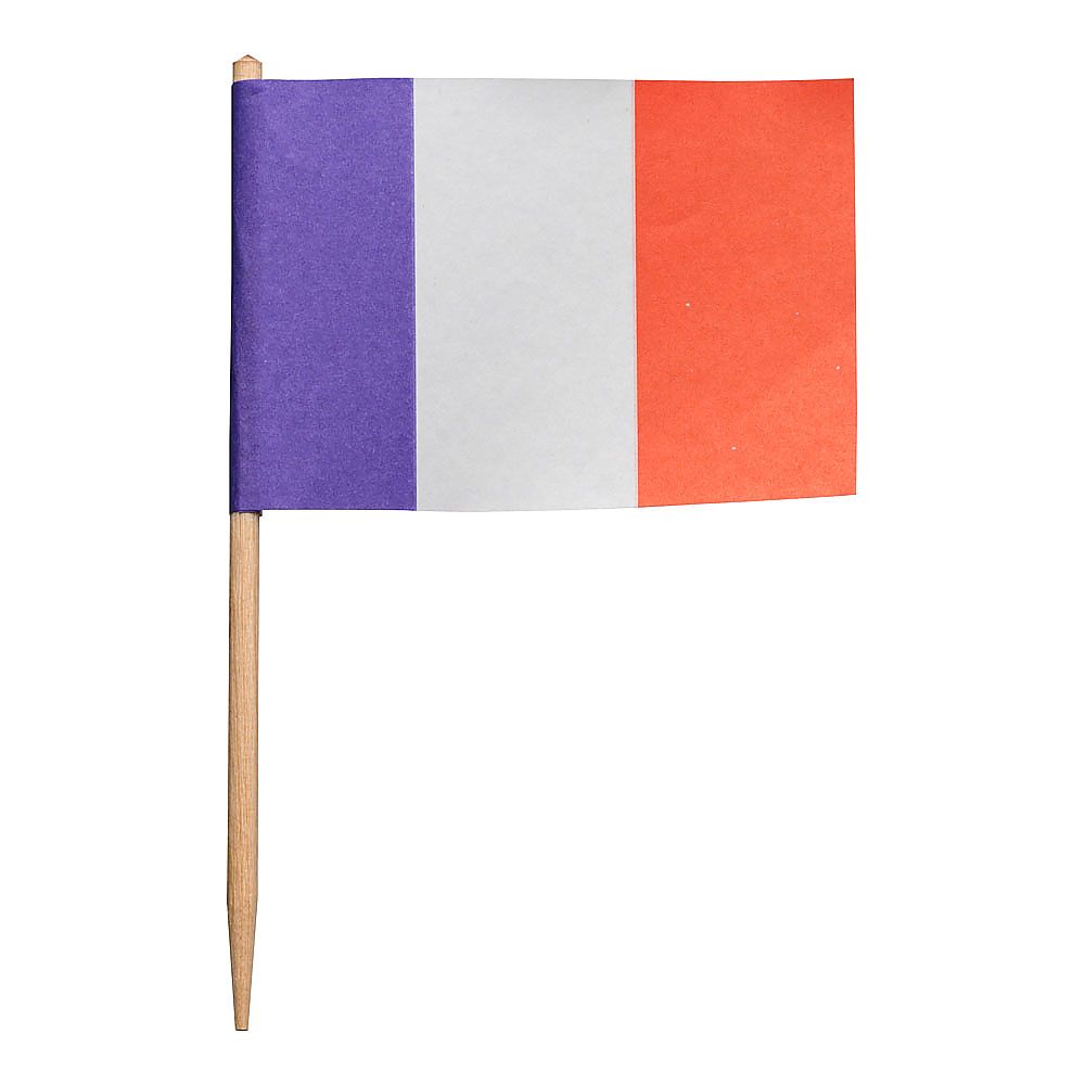 ランチ旗 フランス(200本入)画像