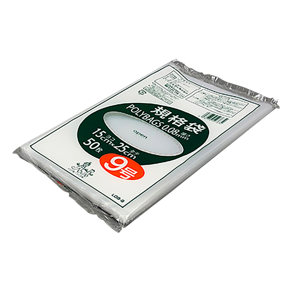 ポリバック規格袋　厚み0.08mm　50枚入画像