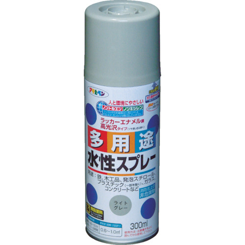 水性多用途ｽﾌﾟﾚｰ 300ml ﾗｲﾄｸﾞﾚｰ 1本画像