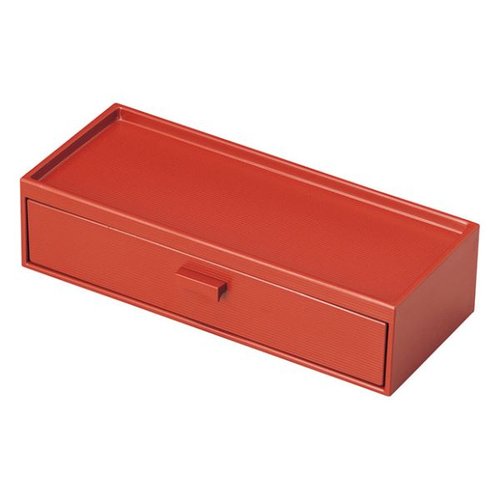 卓上品 M10-976 箸箱・カスター 赤 マイン [ケース販売]画像