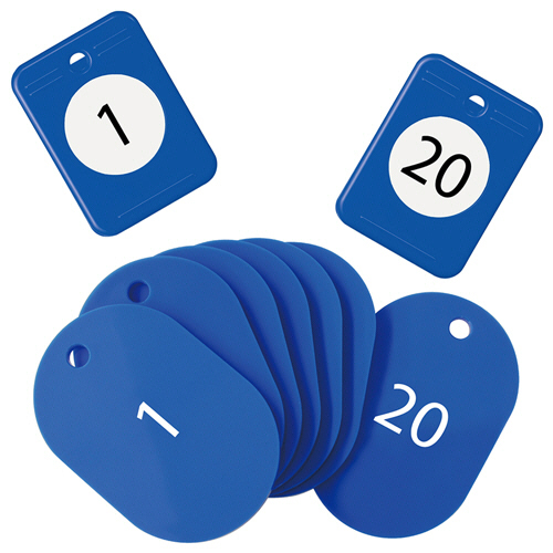 ｸﾛｰｸﾁｹｯﾄ(1-20) 青 1ﾊﾟｯｸ画像