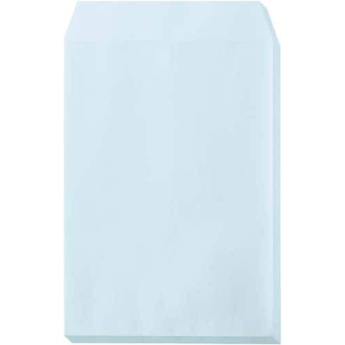 ソフトカラー封筒　角６　ブルー　１００枚入画像