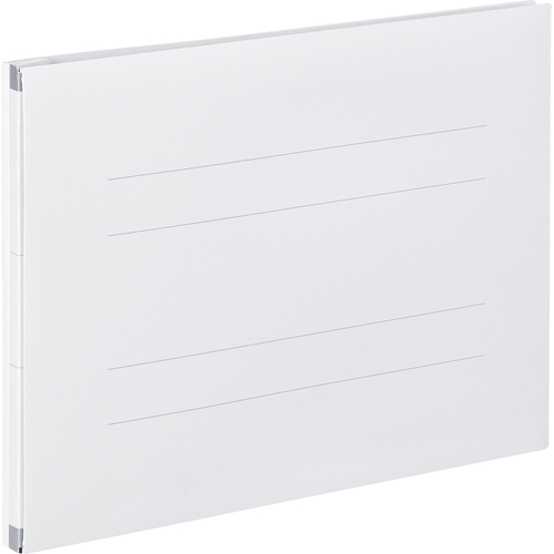 のびーるﾌｧｲﾙ(ｴｽﾔｰﾄﾞ) A4ﾖｺ 800枚収容 背幅17-97mm ｵﾌﾎﾜｲﾄ 1ｾｯﾄ(10冊)画像