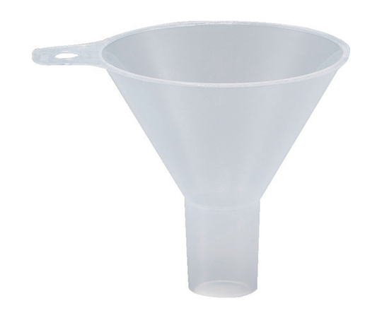 粉末ロート　上部内径Φ70x足外径20x足長27　PP製