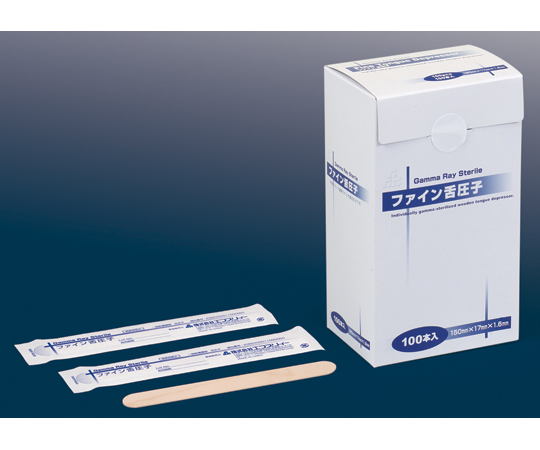 ファイン舌圧子 150×17×1.6mm 1ケース（100パック×10箱入）