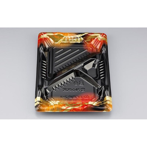 シーピー化成 弁当容器 BF恵味7-1 天舞赤 本体(N)画像