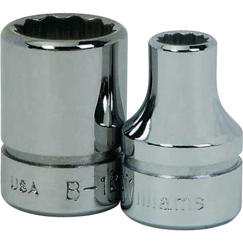 WILLIAMS 3/8ﾄﾞﾗｲﾌﾞ ｼｮｰﾄｿｹｯﾄ 12角 20mm 1個画像
