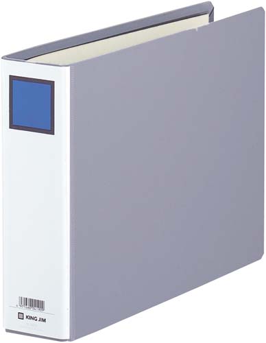 キングファイルＧ灰Ａ４横　背幅６６ｍｍ　３冊画像