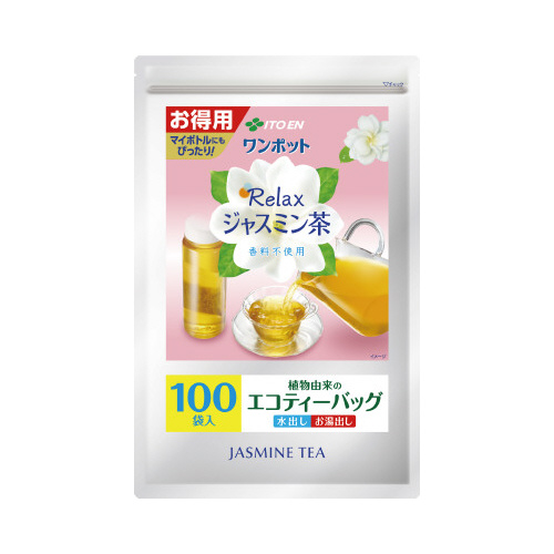 リラックスジャスミン茶　ティーバッグ　１００袋入画像