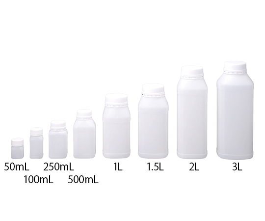 セキュリティーボトル 角型 500mL 1箱（100本入）画像