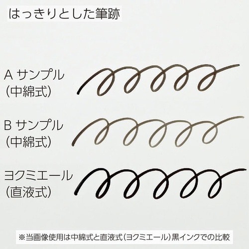 ボードマーカー　ヨクミエール太字丸芯　青6本 青色のボードマーカーが6本セットで整然と並んでいる様子