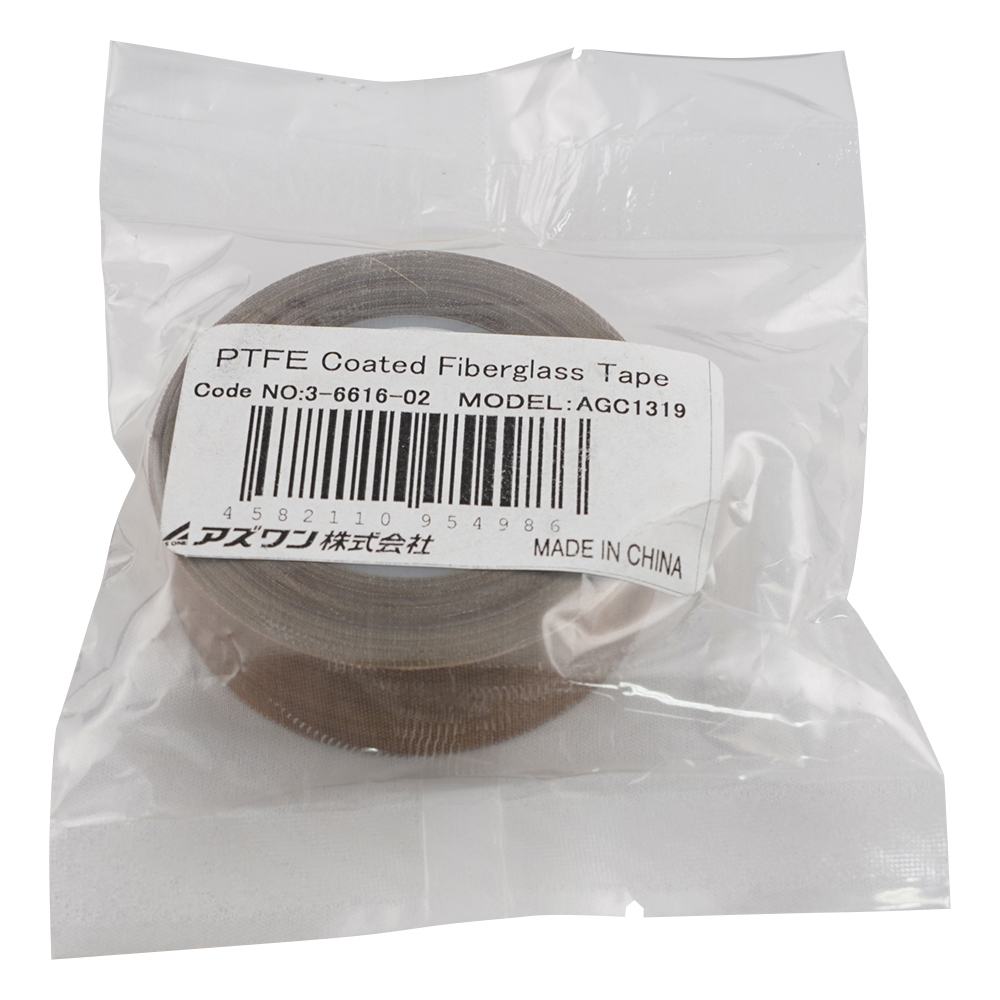 PTFEガラス粘着テープ 19mm×10m 総厚さ 0.18mm