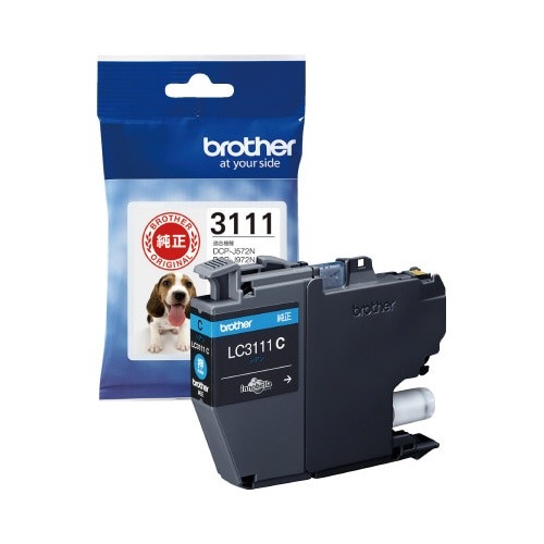 純正インク　ＬＣ３１１１Ｃ　シアン画像