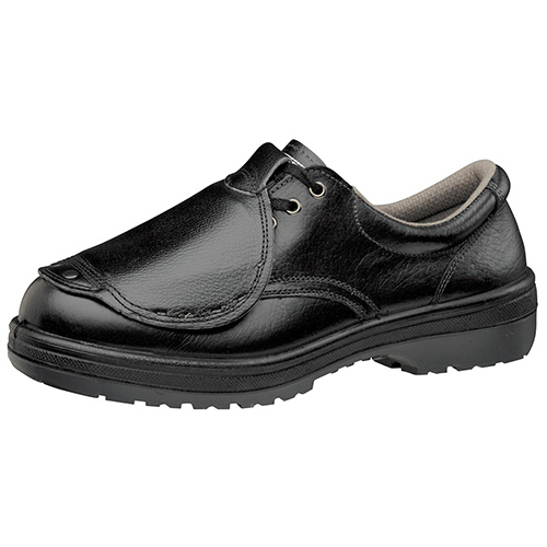 JIS規格 甲ﾌﾟﾛﾃｸﾀ付き安全靴 RT910 ﾌﾞﾗｯｸ 23.5cm 1足画像