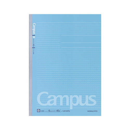 キャンパスノート　Ａ４（ドット罫）　Ｂ罫　４０枚画像