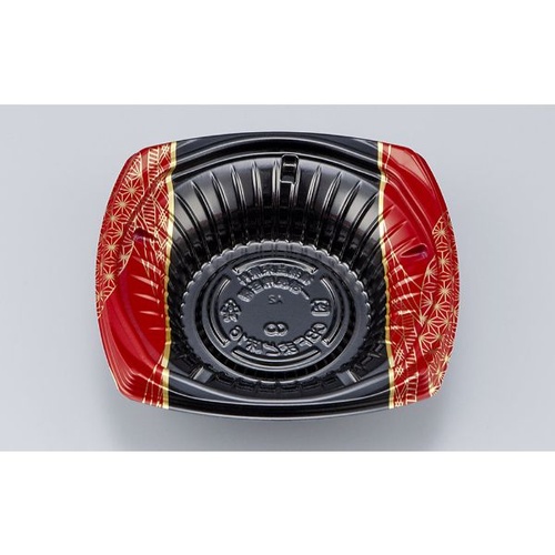 シーピー化成 どんぶり容器 CBFまど味16 いづつ赤 本体画像