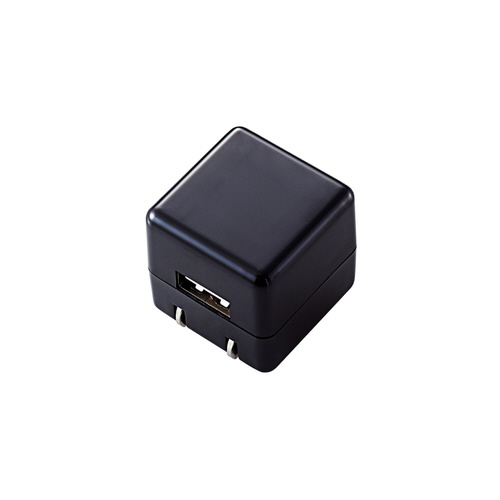 USB充電器　iPhone/iPod　ブラック画像