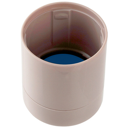 ﾃﾞｰﾀｰﾈｰﾑ 部品 EX15号 ｻﾝﾄﾞﾍﾞｰｼﾞｭ ｷｬｯﾌﾟ 藍色 1個画像