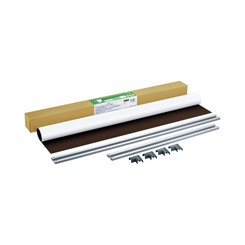 マグネットホワイトボードフレーム付・無地　大画像