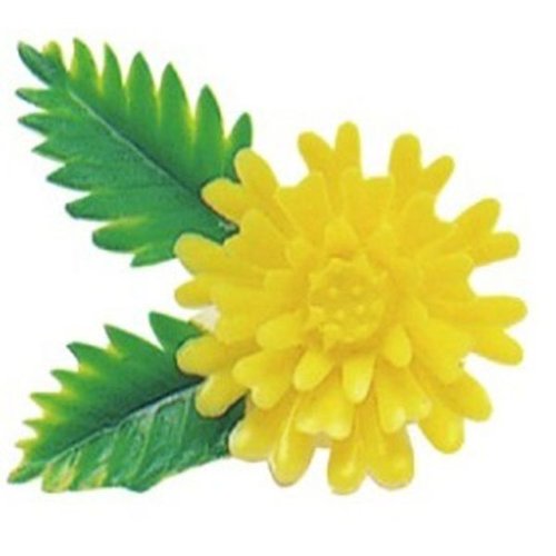 飾り A-57 造花 豆菊 黄 島田昌 [ケース販売]画像