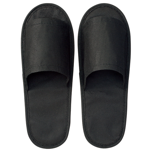 不織布ｽﾘｯﾊﾟ ﾌﾞﾗｯｸ 1ﾊﾟｯｸ(10足)画像