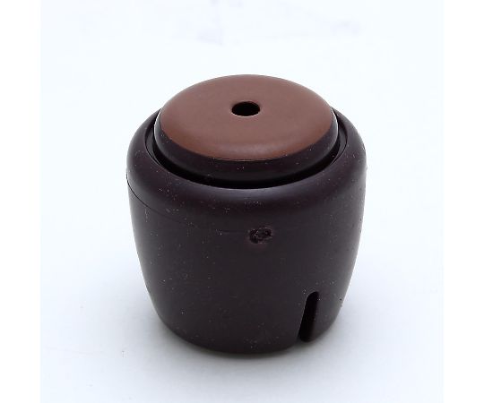 ワイドスリップキャップ 丸脚用 S 4セット入 透明で滑らかなキャップが並ぶパッケージの側面