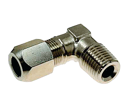 黄銅製リング継手　エルボユニオン　Φ6mm　R1/8画像