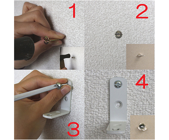 カベロックナベ　2個入 透明な容器に入った商品が2個横に並んでいる様子