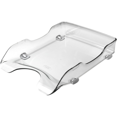 ﾃﾞｽｸﾄﾚｰ A4ﾀﾃ 透明 1個画像