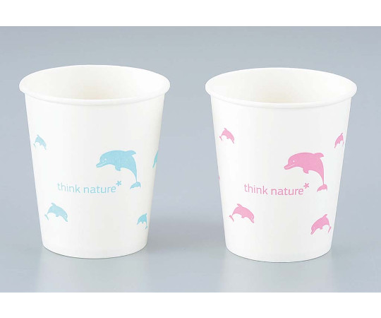 既製イルカ柄 紙コップ 5オンス（50個入）φ66画像