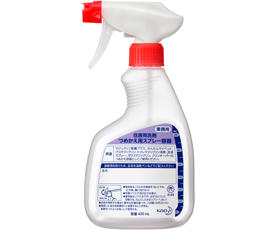 住居用洗剤 つめかえ用スプレー容器 400mL 12本入画像