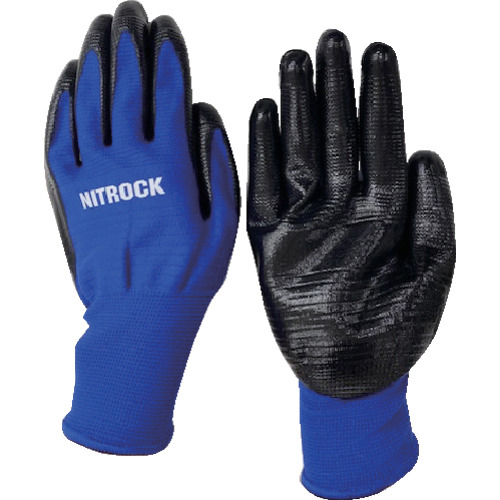 背抜き手袋 ﾆﾄﾛｯｸﾌﾟﾚﾐｱﾑ N-3550 6ﾌﾞﾙｰ S 1双画像