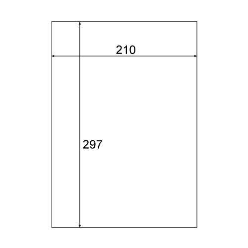 ｸﾗｯﾎﾟｶｰﾄﾞ A4 ﾎﾜｲﾄ 1冊(10枚)画像