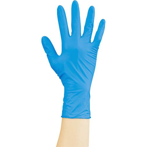 ニトリル手袋ストロング粉無　青　Ｌ　１００枚×２０画像