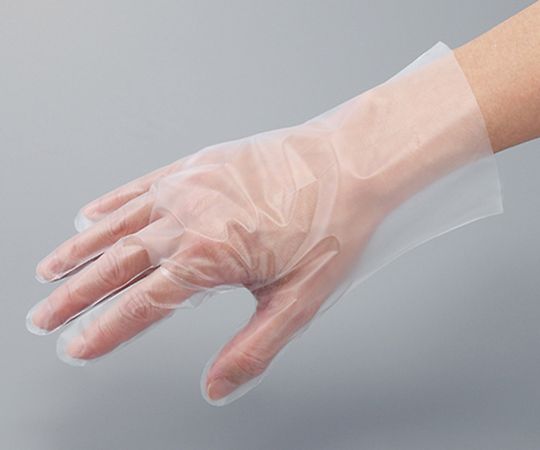 ナビロールポリエチ手袋　内エンボス加工　L　100枚入画像