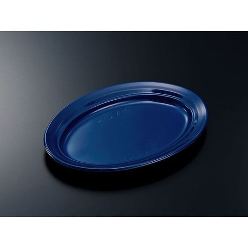 中央化学 軽食容器 CT 沙楽 M27-18 紺-BK 本体画像