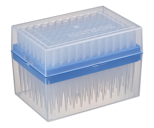 1000μL チップ クリア システムラック（PP） 滅菌 1箱（96本×10箱入）画像