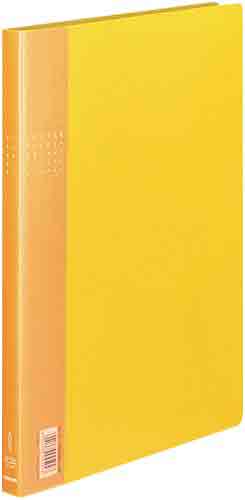 レターファイルＥＸ　Ａ４縦１２ｍｍとじ　黄　１０冊