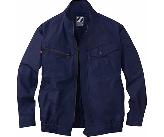 空調服長袖ブルゾン　ネービー　SS画像