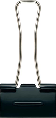 軽く開けるダブルクリップ「エアかる」　中　１０個画像