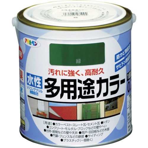 水性多用途ｶﾗｰ 0.7L 緑 1缶画像