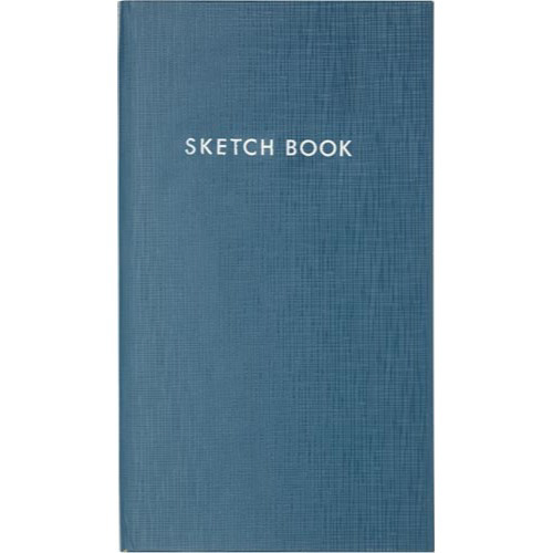 野帳スケッチ３ｍｍ方眼グレイッシュブルー　１０冊入