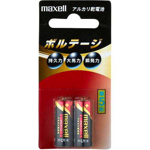 ｱﾙｶﾘ乾電池 ﾎﾞﾙﾃｰｼﾞ 単5形 1ﾊﾟｯｸ(2本)画像