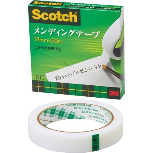 スコッチ　メンディングテープ　１８ｍｍ×５０ｍ５巻画像