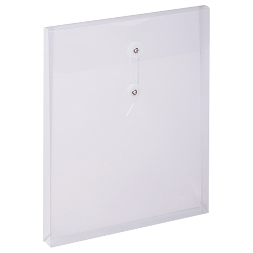 ｴﾝﾍﾞﾛｯﾌﾟ(ひも付) A4ﾏﾁ付 ｸﾘｱｰ 1ﾊﾟｯｸ(5枚)画像