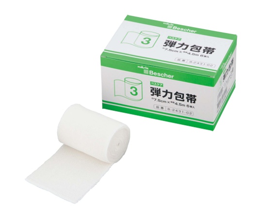 ベスケア　弾力包帯　3号　6巻入画像