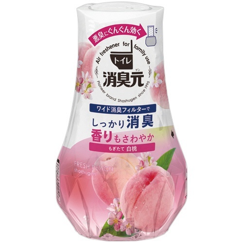 トイレの消臭元 もぎたて白桃 400mL 1個画像