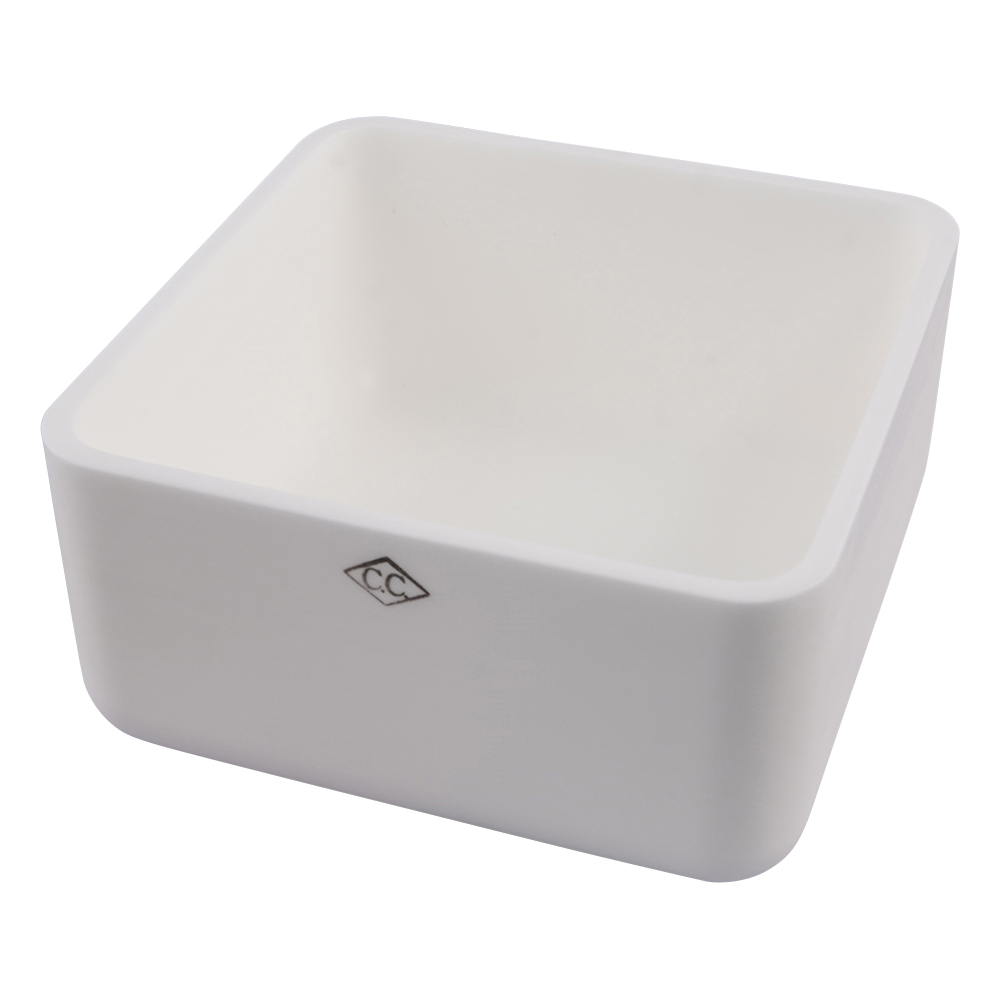 アルミナ焼成用容器　角型るつぼ　120角×60mm画像